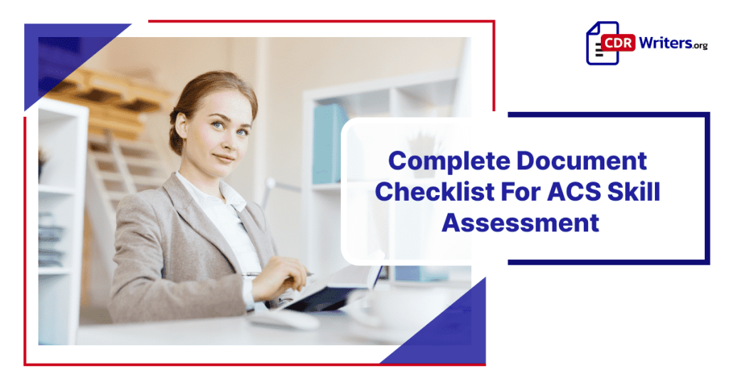 Comprehensive Document Checklist for ACS Skill Assessment