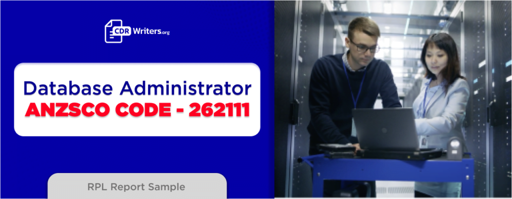 CDR Report Writing for Database Administrator Anzsco 262111