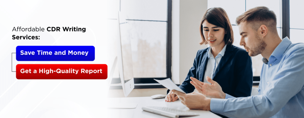 Affordable CDR Writing Services.