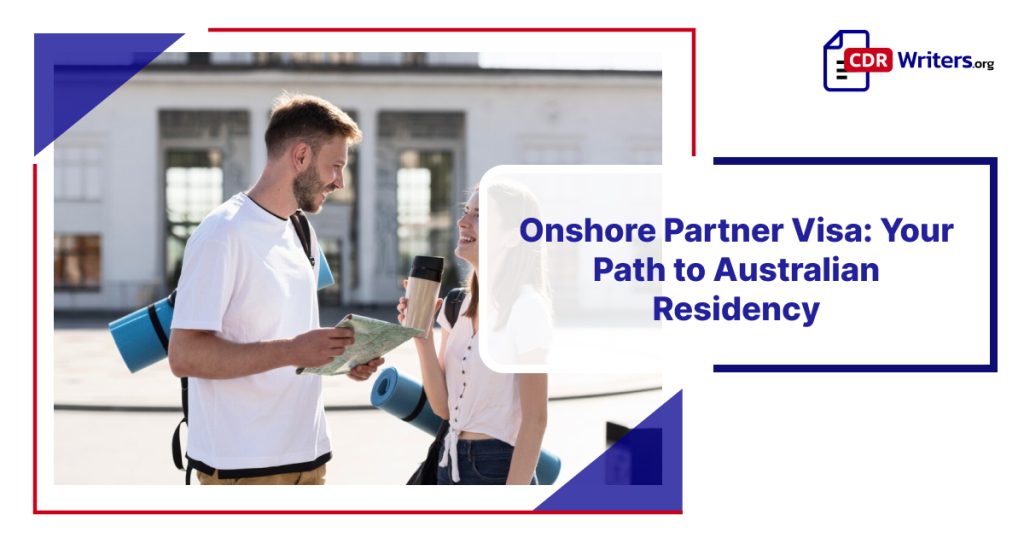 Couple discussing the Onshore Partner Visa information, highlighting the path to Australian residency.