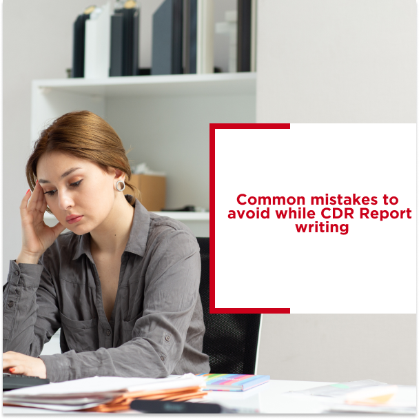 common mistakes to avoid while cdr report writing