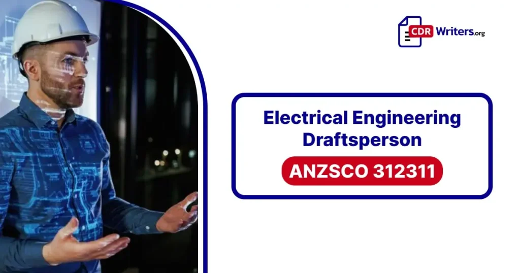 An electrical engineering draftsperson uses digital tools to design and plan electrical systems.