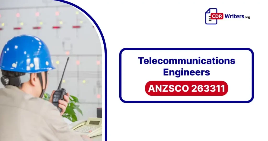Telecommunications engineers installing network infrastructure demonstrating technical skills for CDR documentation Australia