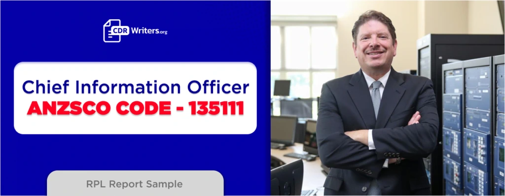 Chief Information Officer ANZSCO 135111 ICT manager role